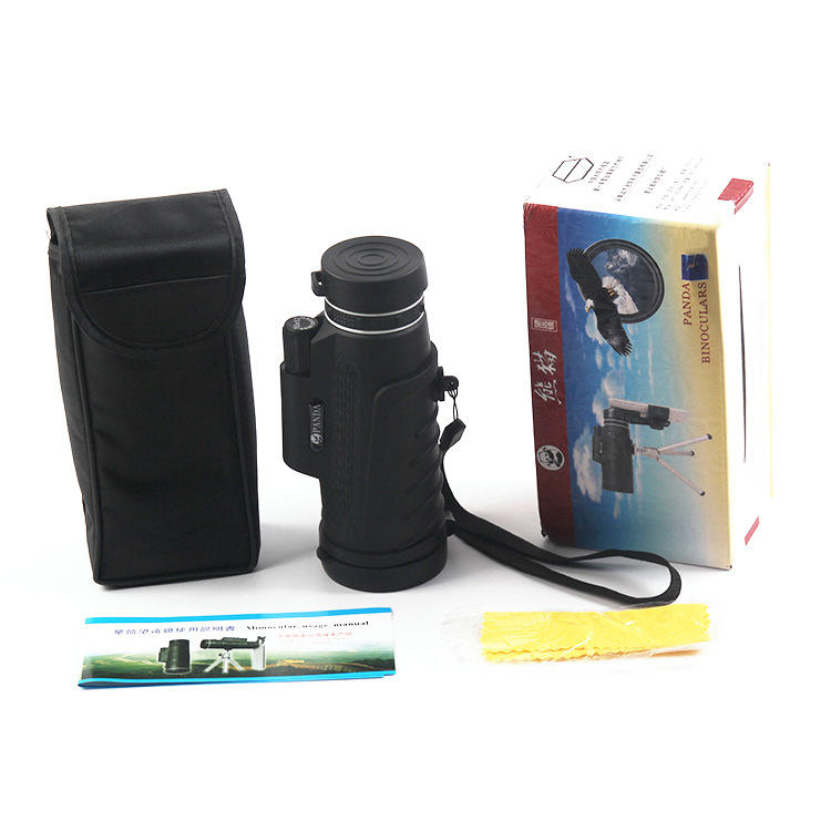 40X60 HD BAK4 Monocular Low Light Level Night Vision Phone Telescope