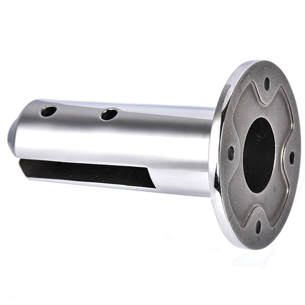 304 Stainless Steel Swimming Pool Floor Glass Glamps Balustrade Railing Post For Balcony Garden Deck Ground Handrail Accessories