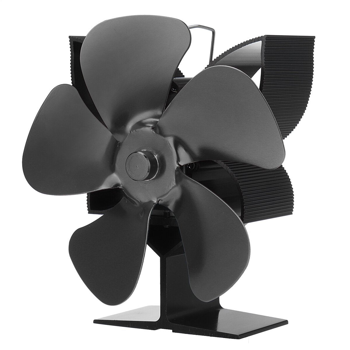 5 Leaves Stove Fan Heat Powered Energy Saving Fireplace Ecofan