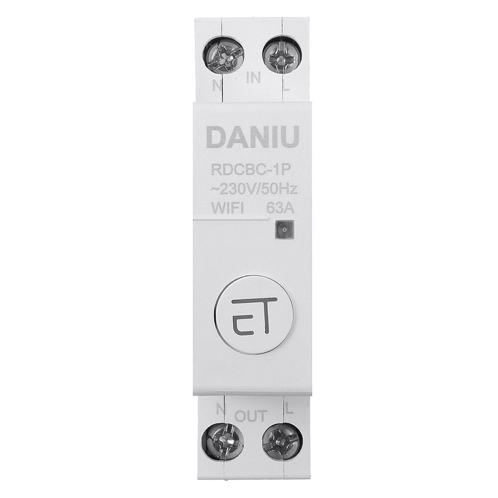 Din Rail WIFI Circuit Breaker Smart Timer Switch Relay Remote Control By EWeLink APP Smart Home Compatiable With Alexa Google