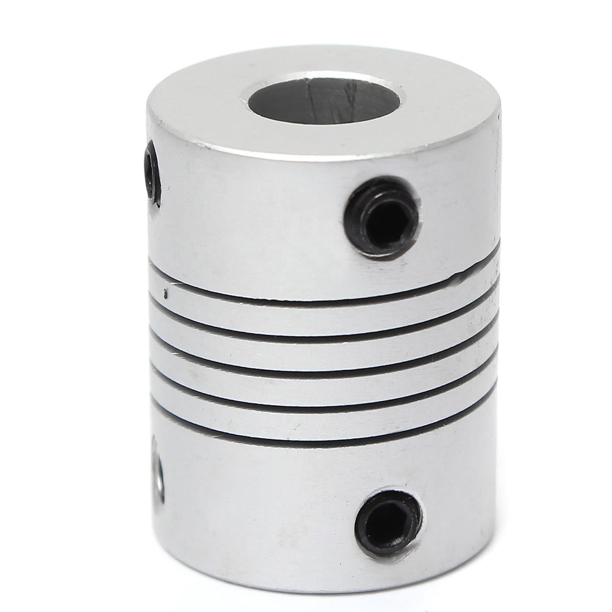 5pcs 5mm x 8mm Aluminum Flexible Shaft Coupling OD19mm x L25mm CNC Stepper Motor Coupler Connector