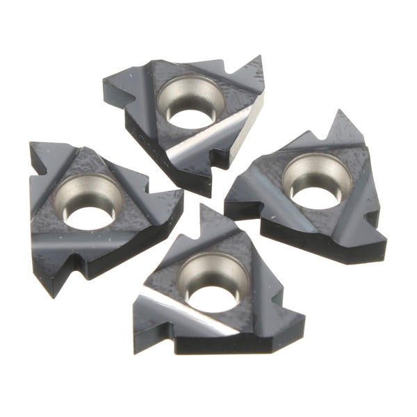 16x180mm Lathe Turning Tool Holder With 4pcs 16IR AG60 Inserts