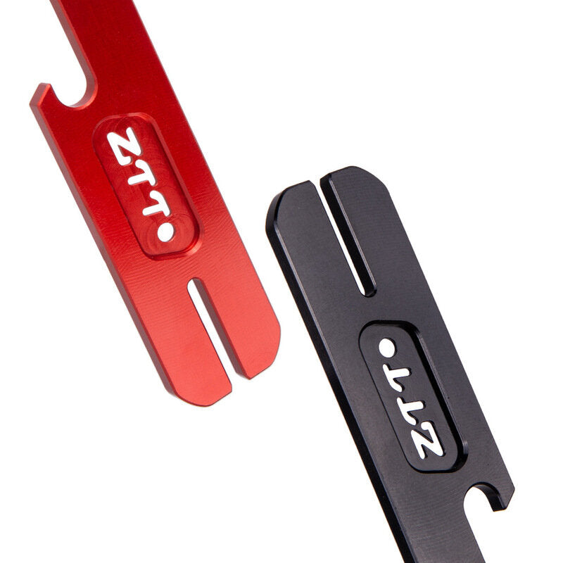 Bike Repair Tools Bottle Opener with Rotor Truing Slot Wrench MTB Disc Alignment Truing Tool Cycling Bike Accessories