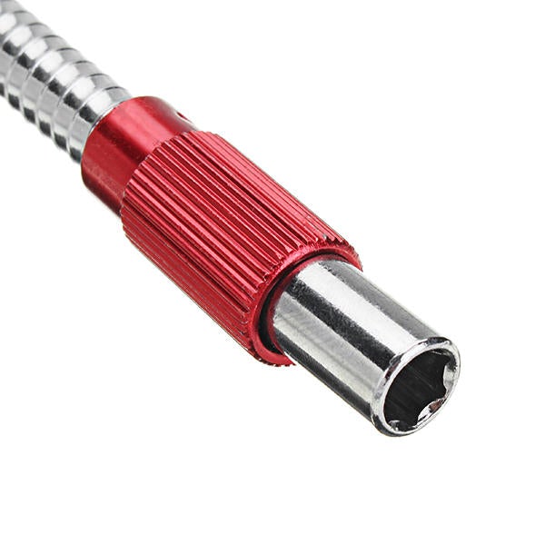 3pcs 200mm Metal Flexible Extension Drill Shaft 1/4 Inch Hex Screwdriver Bit Holder