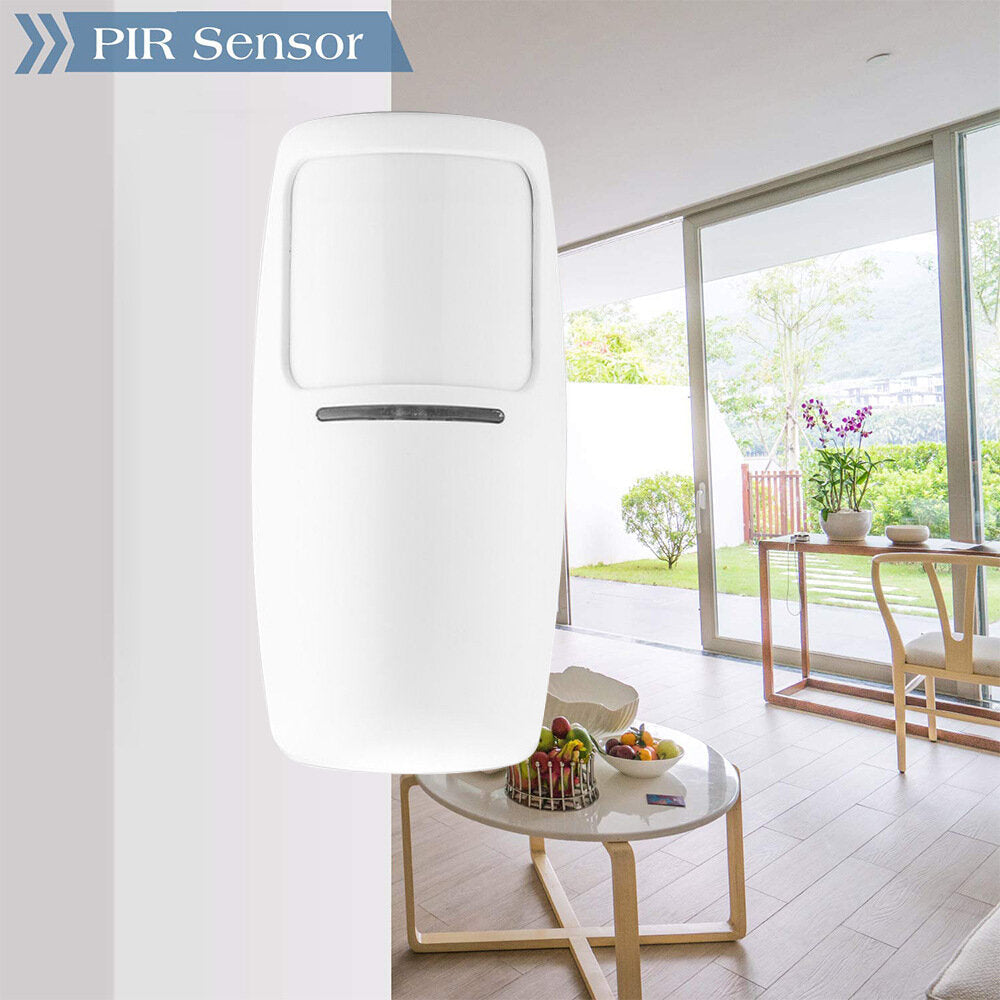Wireless WIFI Gateway Host & Siren 2 in 1 Wifi Smart Security Alarm System Door Sensor PIR Motion Sensor APP Control,433MHz