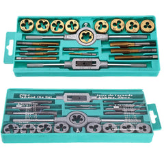 20pcs Alloy Steel M3-M12 Screw Thread Metric Plugs Taps Tap Wrench Die Wrench Set