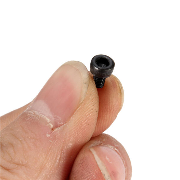25/50/100pcs Metric Thread M3x5mm Hexagon Socket Cap Head Steel Screw Bolt