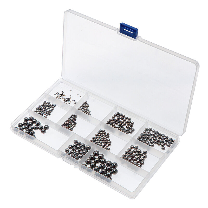 510Pcs Metric Precision Chrome Steel Bearing Ball Assortment Kit