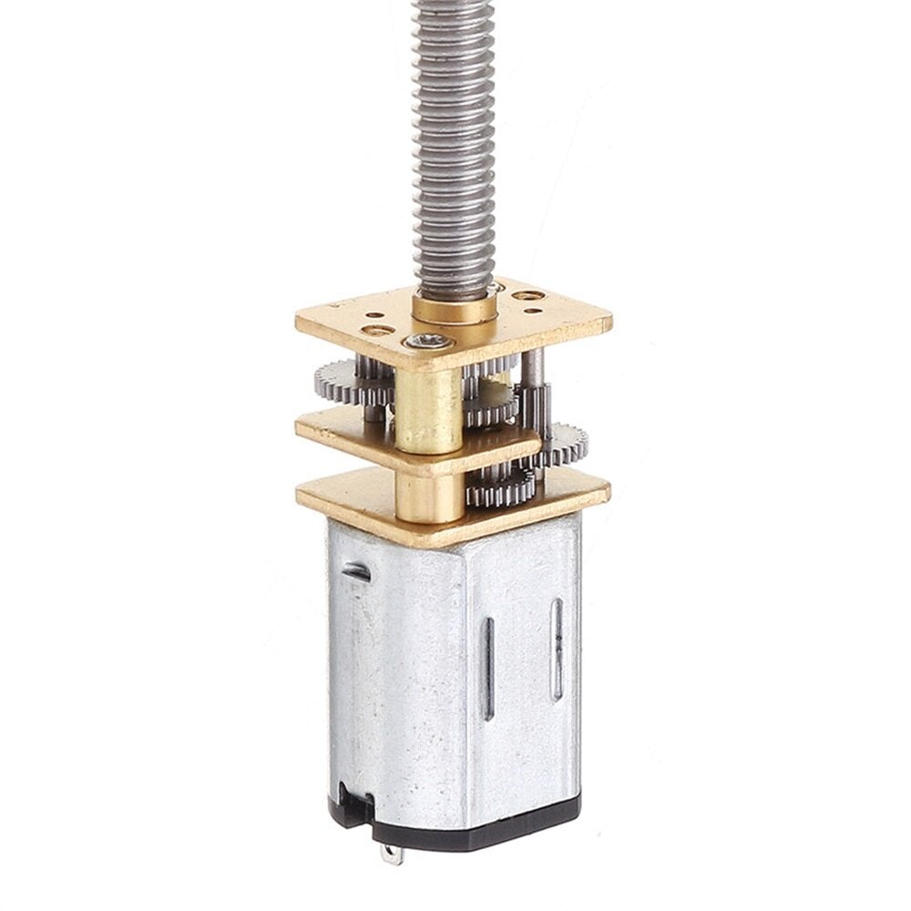DC 12V 60/100/200/300/400RPM N20 Deceleration Gear Motor with T-type Quick Thread Output Shaft