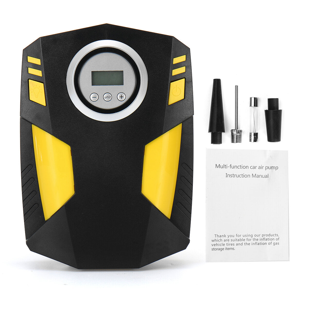 150PSI Tire Inflator Air Pump Compressor Electric Portable Auto 12V For Motorcycle Car RV SUV ATV Truck