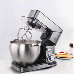 Three In One Electric Stand Mixer Food Processor Make Noodles Stir 6 Speed Control 2000W