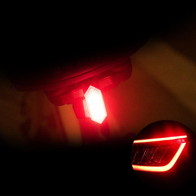 Electric Scooter Motorcycle E-bike Bike Bicycle Cycling Running Flashlight Light