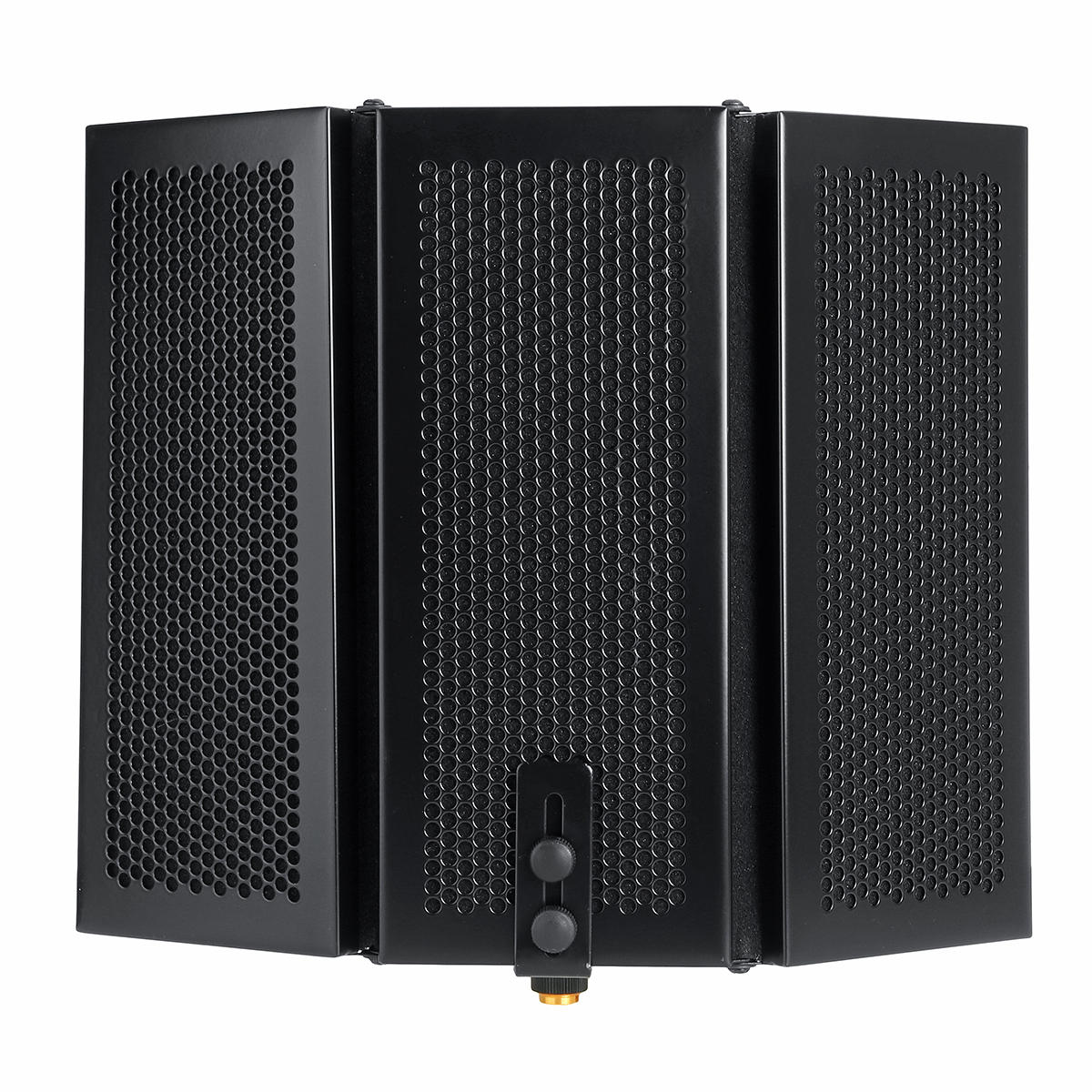 3 Plate Adjustable Foldable Microphone Isolation Shield Studio Recording