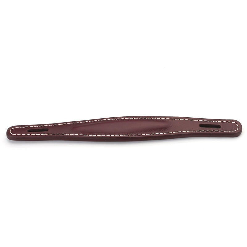 Brown Black Leather Amplifier Handle Raised Center for Fender Amp