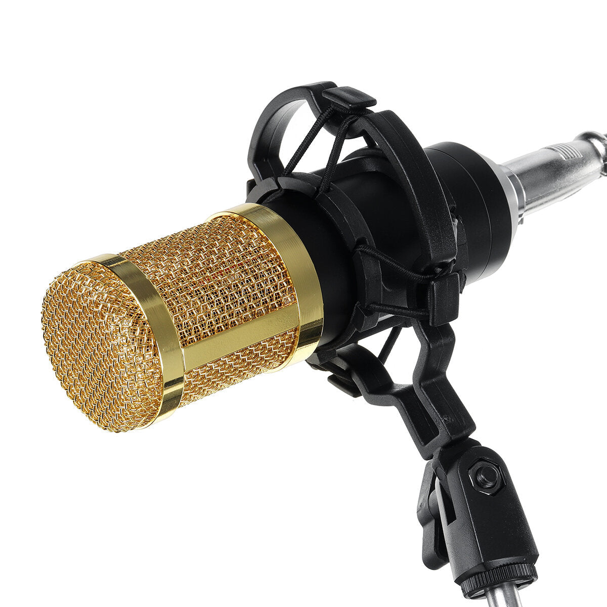 Large Diaphragm Condenser Microphone Set for Online Singing Live Broadcast Audio Studio Mic Recording