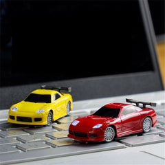 RTR 1/76 2.4G RWD Mini RC Car Sports Vehicles LED Lights Full Proportional Toys On-Road Models