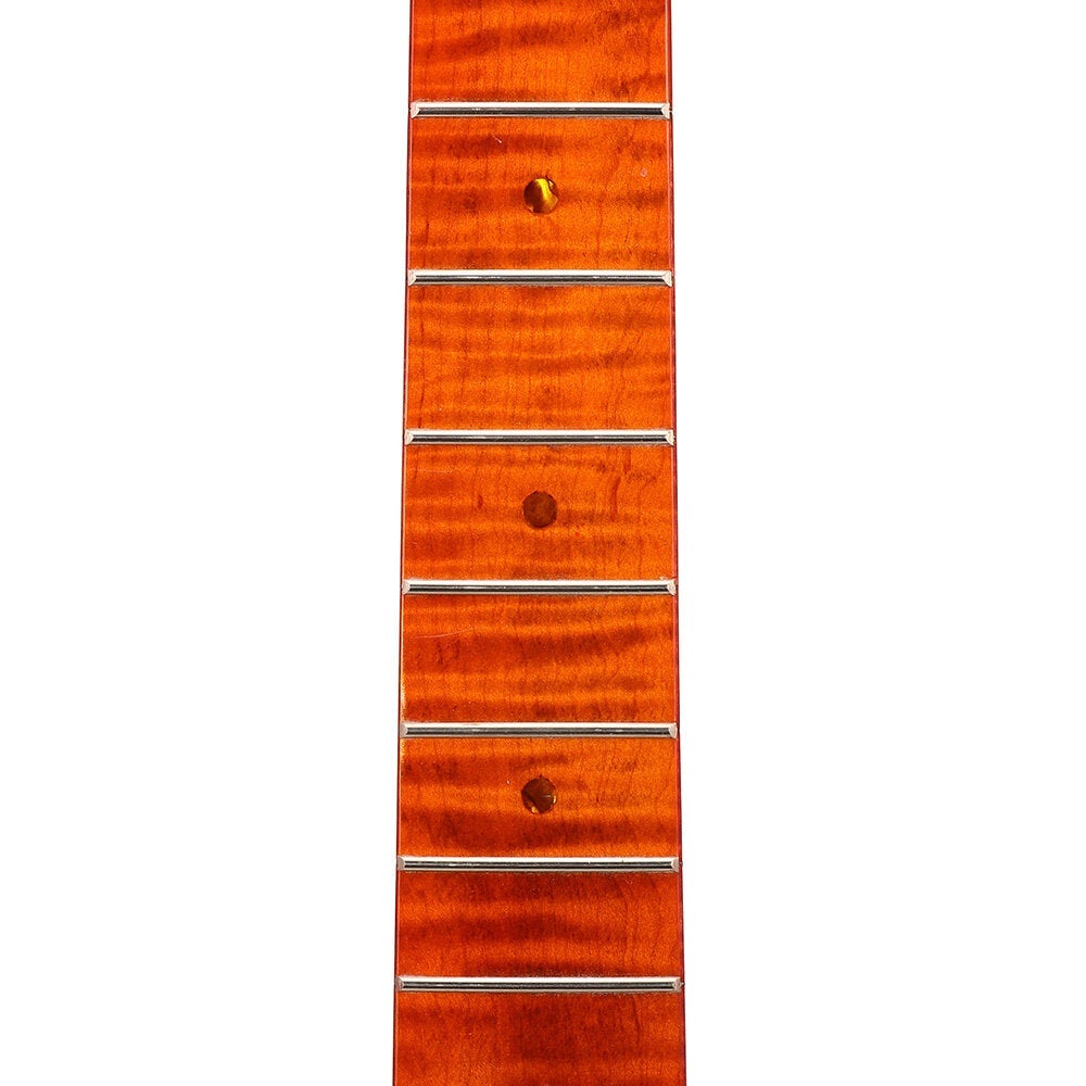 Vintage Electric Guitar Neck 21 Frets Fingerboard Maple Replacement for ST Strat Parts Accessories