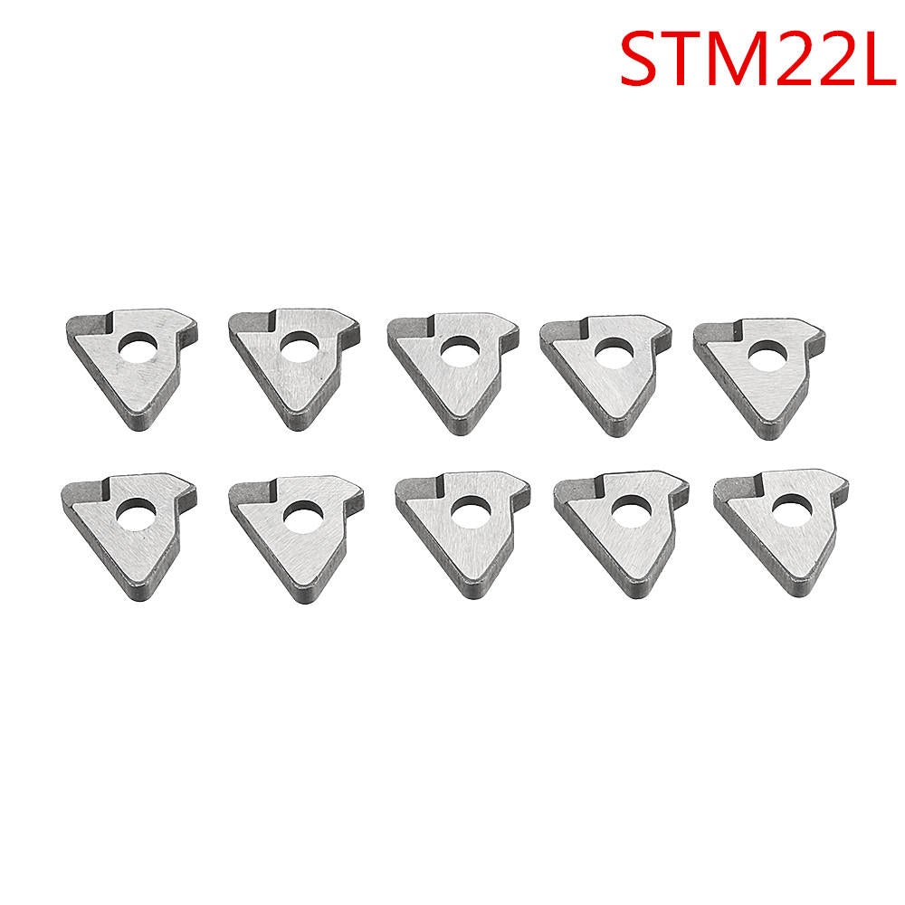 10pcs Carbide Insert Shim Seats STM1603L/STM1603R/STM22L/R for 16NR/ER 22NR/ER Turning Tool