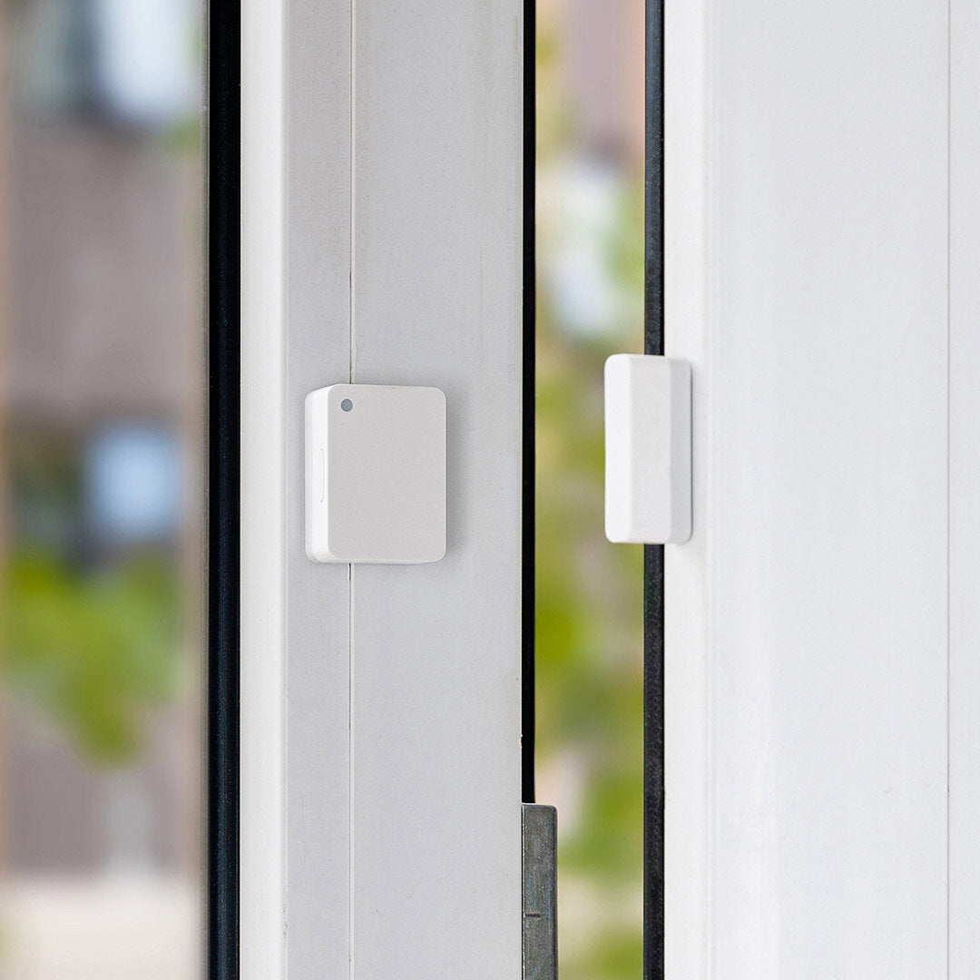 Smart Door & Window Sensor 2 with Light Detection Bluetooth 5.1 APP Opening/Closing Records Overtime Unclosed Reminder Work with Multimode Gateway