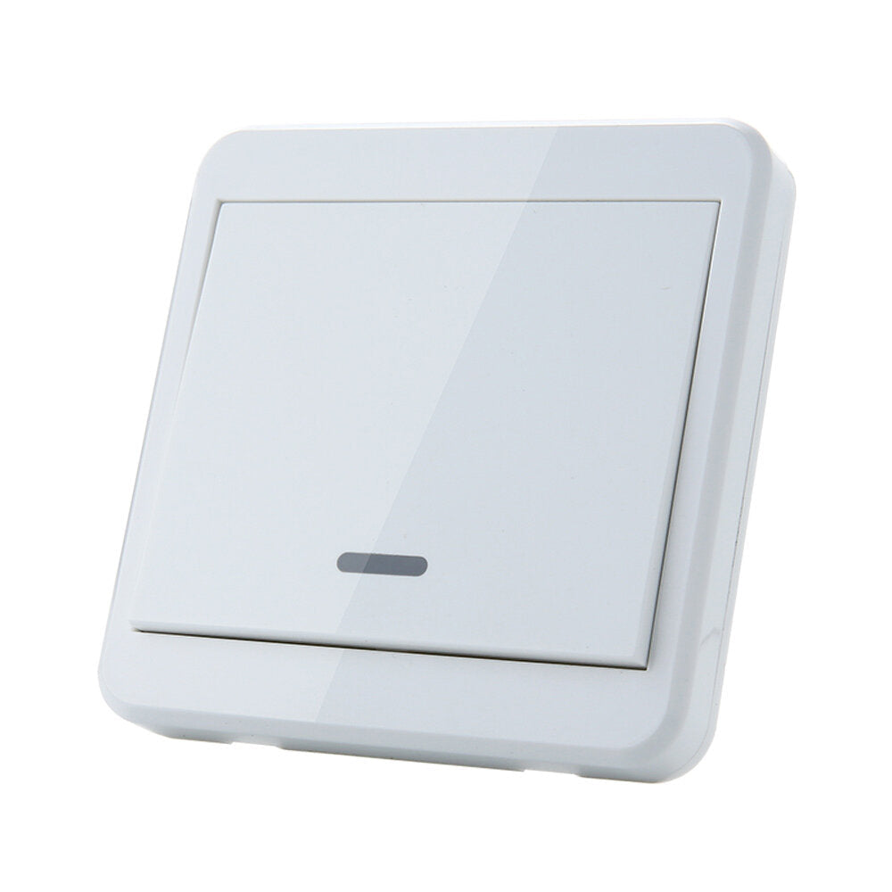 Universal Wireless Remote Control 86 Wall Panel RF Transmitter With 1 2 3 Buttons 433MHz