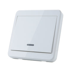 Universal Wireless Remote Control 86 Wall Panel RF Transmitter With 1 2 3 Buttons 433MHz
