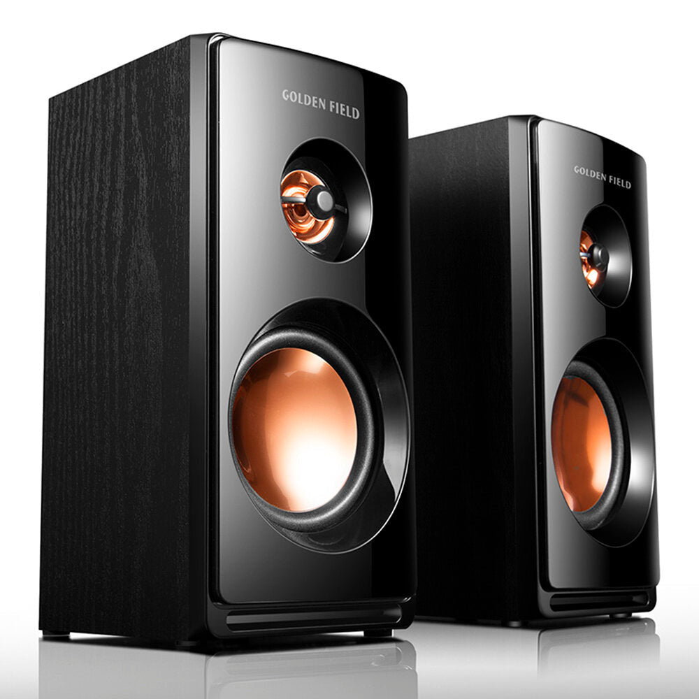 Desktop Multimedia 2.0 Soundtrack Speaker USB Wooden Small Audio Subwoofer Volume Adjustment 3.5mm Audio Interface Compatibility
