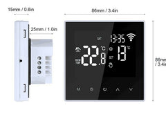 Electricity Floor Heating Thermostat Tuya WiFi Remote Control Programmable Temperature Controller Works With Alexa And Google Home