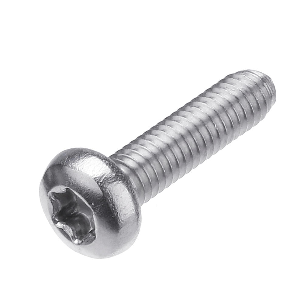 480Pcs M4 M5 M6 Torx Screw Pan&Flat Head 304 Stainless Steel Bolt Assortment