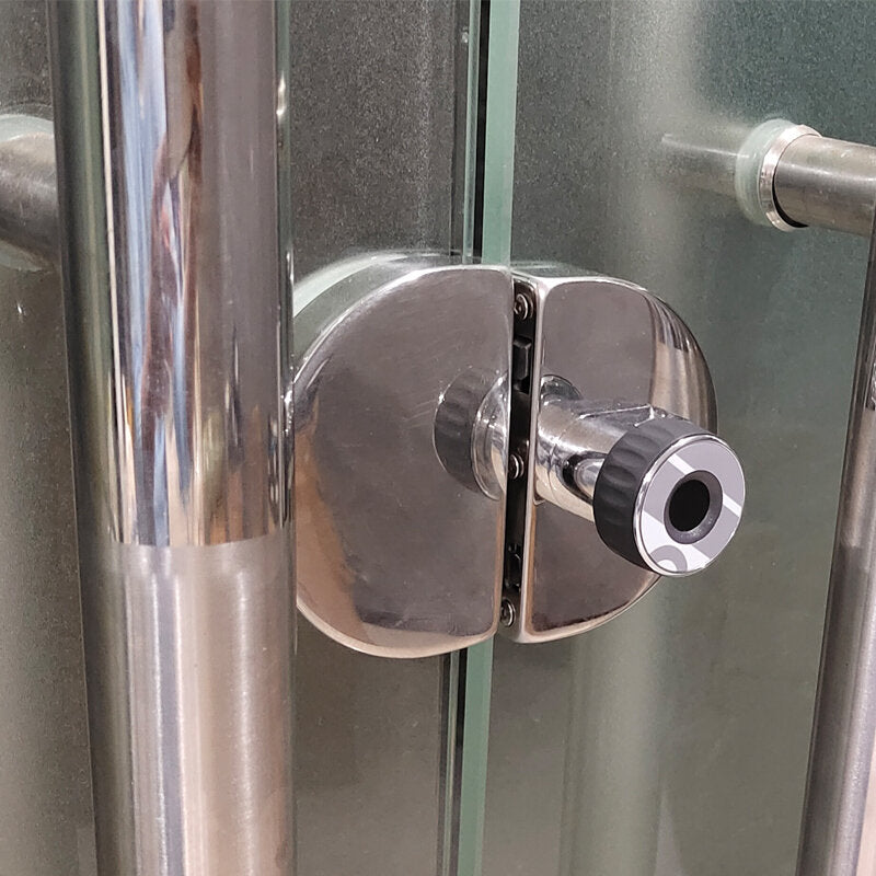 Fingerprint Lock for Glass Door Remote Control Door Lock for Office Electronic Key Lock Smart Lock IP65 Waterproof