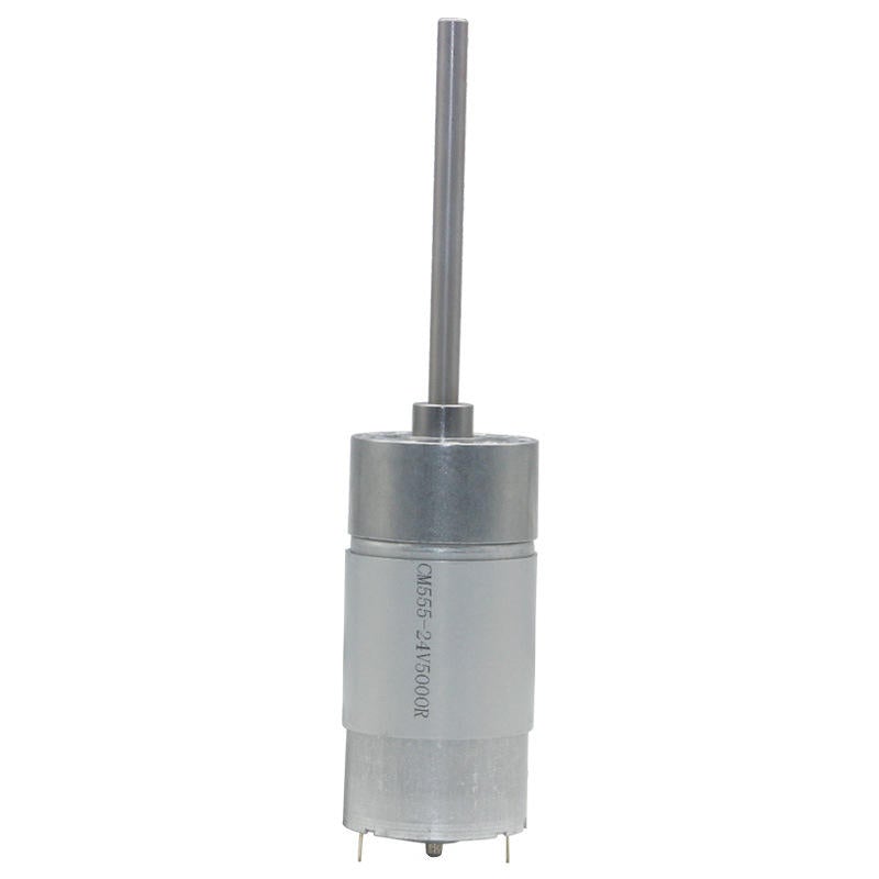 DC 12/24V Micro Gear Reduction Motor 130RPM 75.5mm Extended Shaft Gear Motor