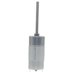 DC 12/24V Micro Gear Reduction Motor 130RPM 75.5mm Extended Shaft Gear Motor