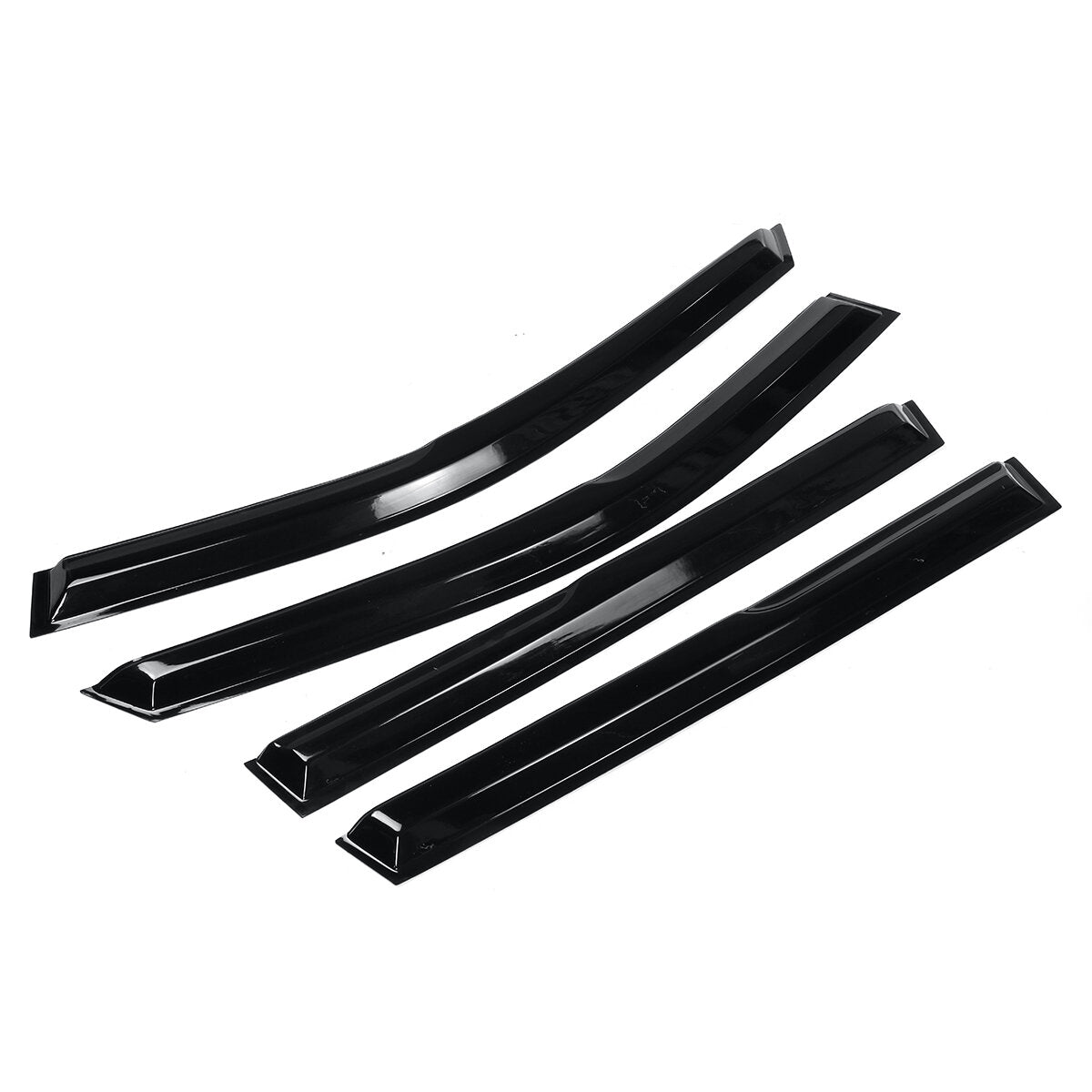 4Pcs Plastic Exterior Visor Vent For TOYOTA RAV4 2019-2020 Shades Window Sun Rain Guard Deflector