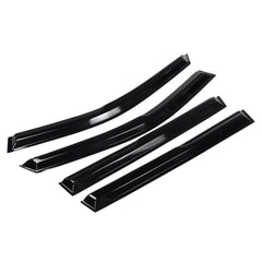 4Pcs Plastic Exterior Visor Vent For TOYOTA RAV4 2019-2020 Shades Window Sun Rain Guard Deflector