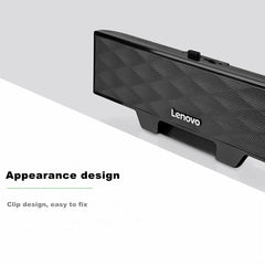 Speaker Double Drivers Stereo Soundbar USB Powered 3.5mm Wired Computer Sound Bar Mini Soundbar Speaker For PC Tablet Cell Phone