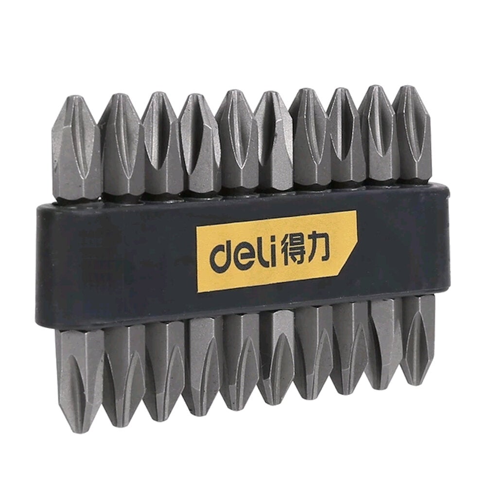 10Pcs 6.3mm Series Screwdriver Bits S2 Alloy Steel Bit With Strong Magnetism