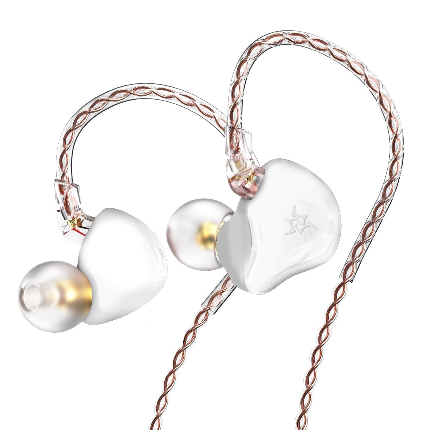 Dynamic In-ear Earphone Drive Hi-Fi Bass Metal Monitor Earphones Running Sport Earphone Noise Cancelling Headset