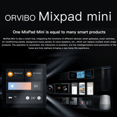 Mini Supper Smart Gateway Panel Touch Screen Control Lights Air Conditioners Curtains