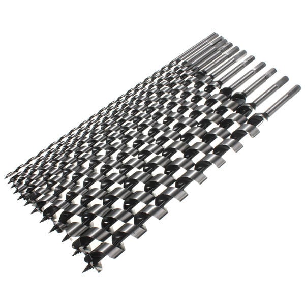460mm 6-28mm Hex Shank Brad Point Drill SDS Auger Bit Spiral Wood Drilling Tool