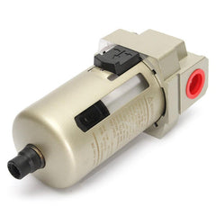 Air Filter 1/2" Air Inline Drain Filter Compressor Water Moisture Trap Separator