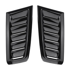 Car RS Style Bonnet Vents Universal Glossy Black For Ford Focus