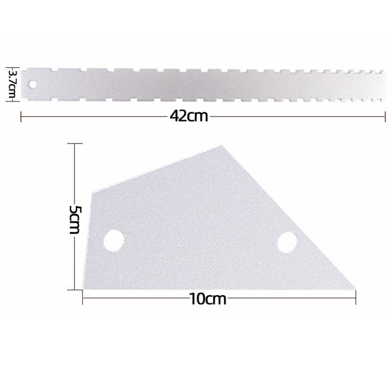Guitar Neck Straight Edge Fretboard Frets Neck Notched Ruler Fret Fingerboard Straight Edge Ruler Measuring
