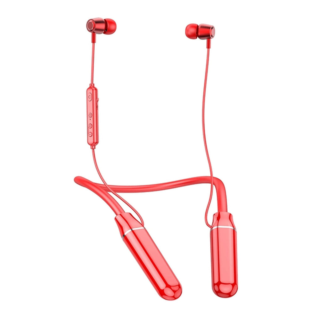 Neckband Bluetooth 5.0 Sports Stereo Noise Reduction Headsets 100 Hours Play Long Standby Battery Life Earphones