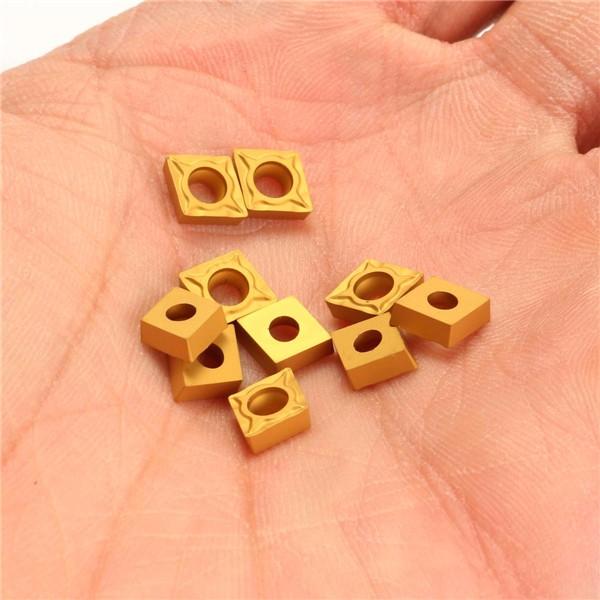 10pcs Carbide Insert Titanium Coated Carbide Blade Cutter