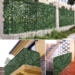3M x1M Hanging Plant Artificial Ivy Leaf Suitable For Fences Backyards Gardens Etc.