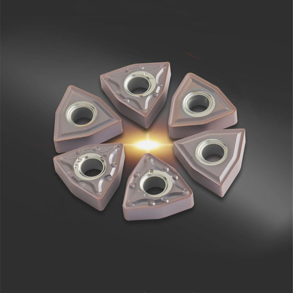 Blade WNMG080404/08/12 Peach Shape Stainless Steel Special Alloy Lathe Outer Cutter