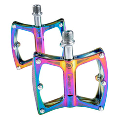 Colorful Aluminium Alloy Bearing Skidproof Bike Pedals Outdoor Cycling Bicycle Pedals