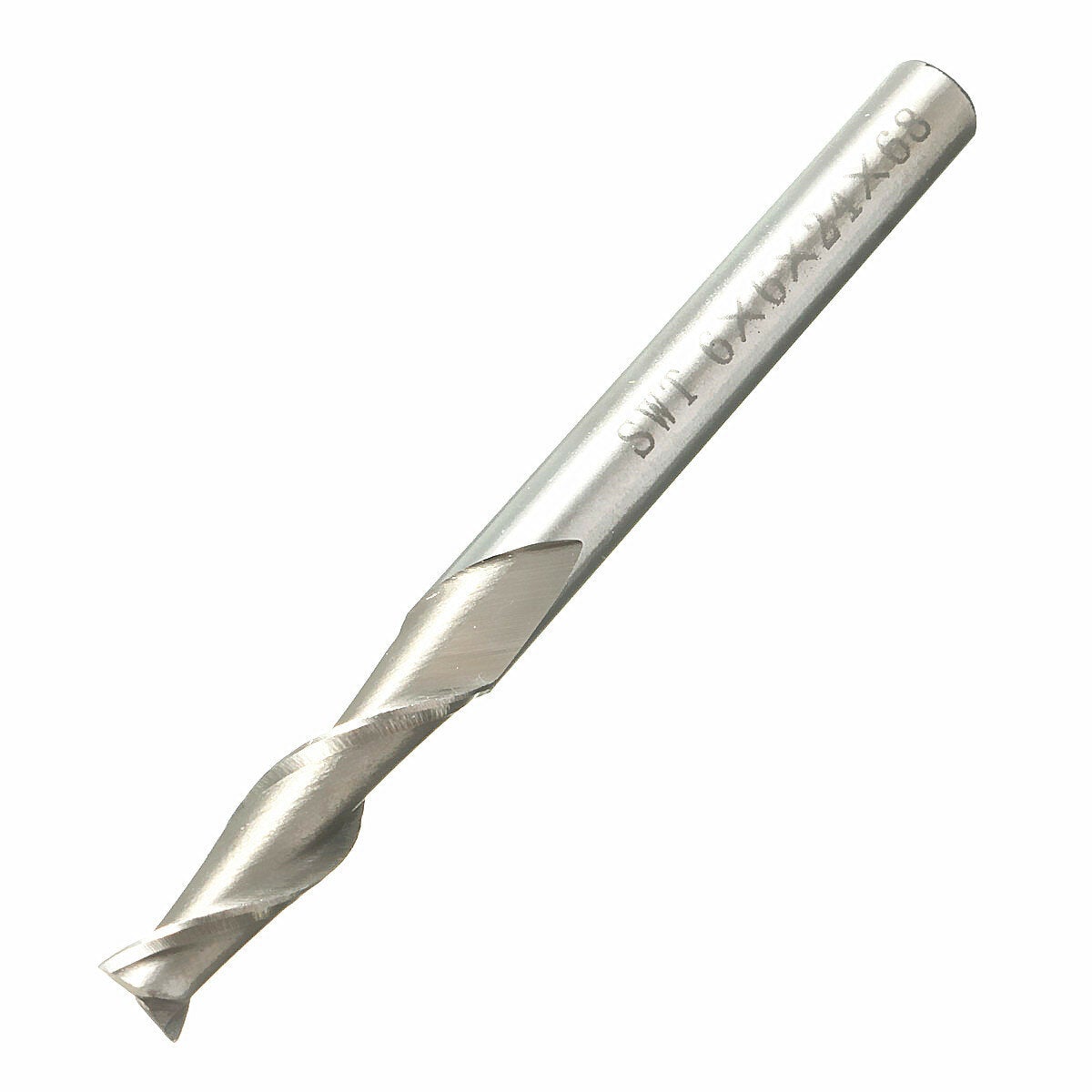 10pcs 6mm 2 Flute End Mill Cutter Spiral Drill Bit Milling CNC Tool