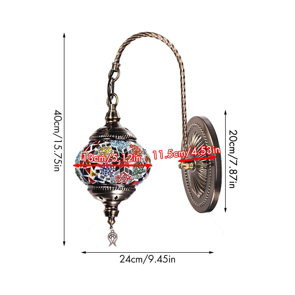 Romantic Wall Light Home Bar Corridor Fixture Lamp Decor 110-240V