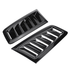 Car RS Style Bonnet Vents Universal Glossy Black For Ford Focus