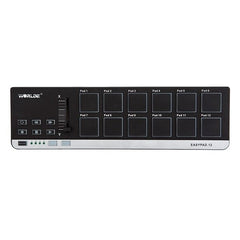 12 Portable Mini USB 12 Drum Pad MIDI Controller